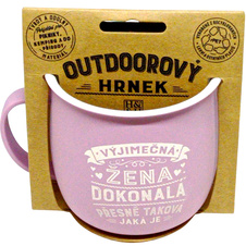 Outdoorový hrnek - Výjimečná žena
