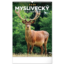 Kalendář 2026 nástěnný: Myslivecký 33 x 46 cm
