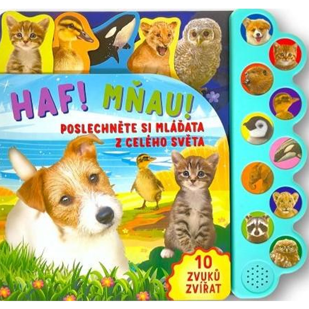 Haf! Mňau! Poslechněte si mláďata z celého světa