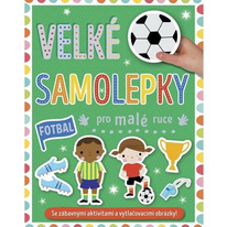 Velké samolepky pro malé ruce Fotbal