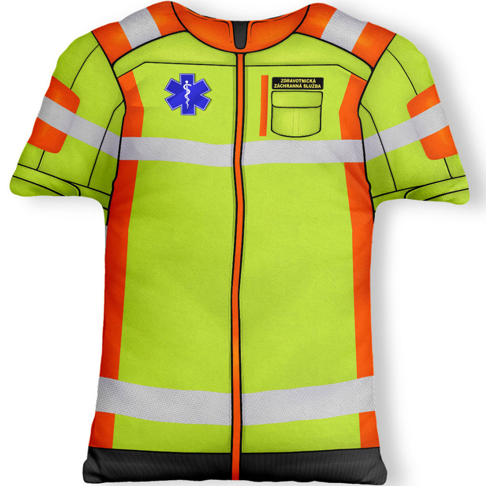 3D polštář Torzo - Záchranář