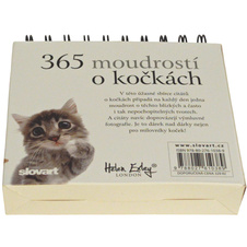 365 moudrostí o kočkách - Citáty na každý den