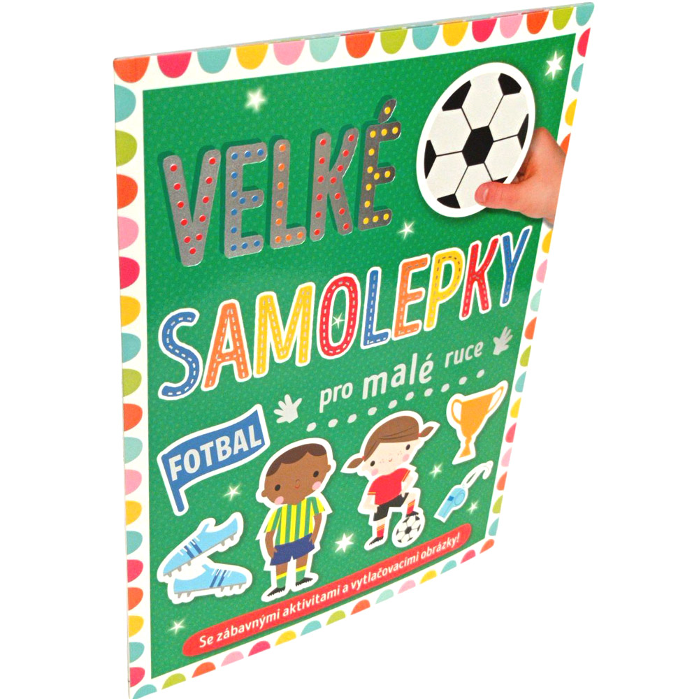Velké samolepky pro malé ruce Fotbal