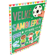 Velké samolepky pro malé ruce Fotbal