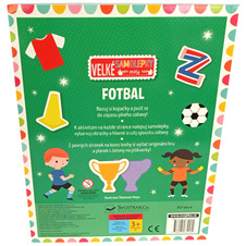 Velké samolepky pro malé ruce Fotbal