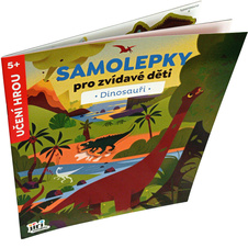 Samolepky pro zvídavé děti Dinosauři