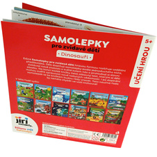 Samolepky pro zvídavé děti Dinosauři