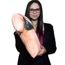 3D polštář Torzo - Žena