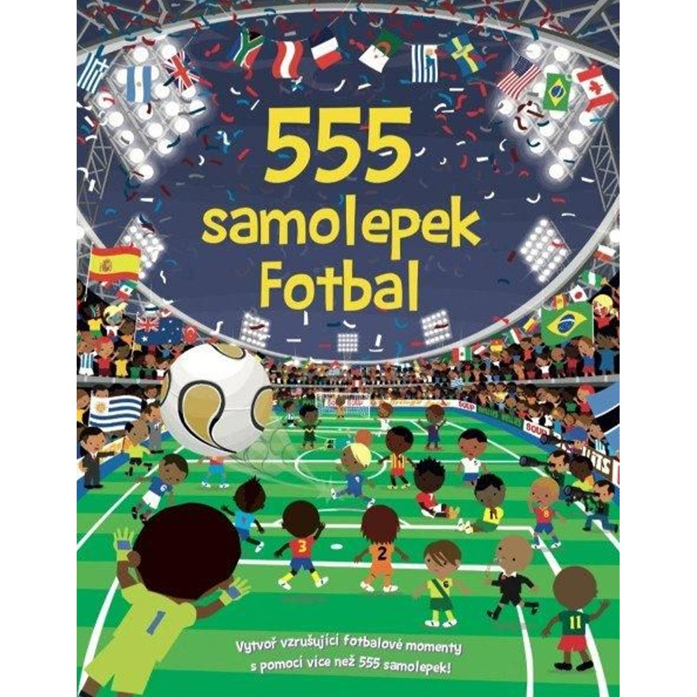 555 samolepek Fotbal