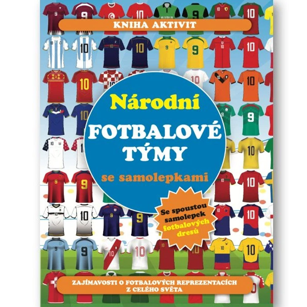 Národní fotbalové týmy se samolepkami
