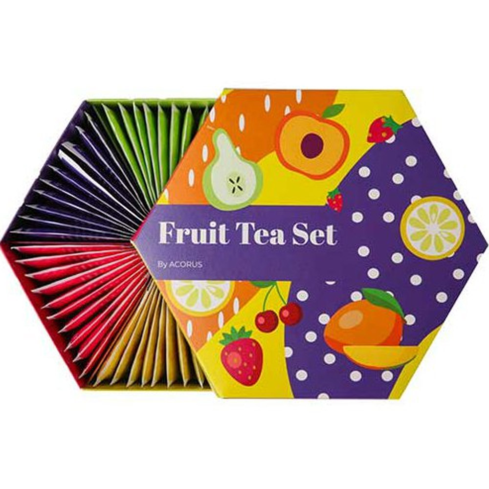 Fruit Tea Set Kazeta ovocných čajů 60 sáčků