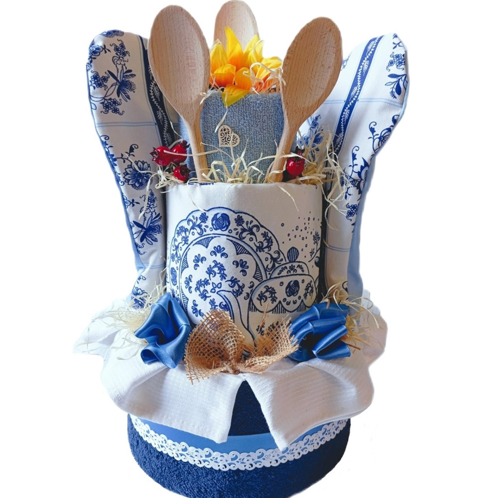 Textilní dort dvoupatrový - cibulák