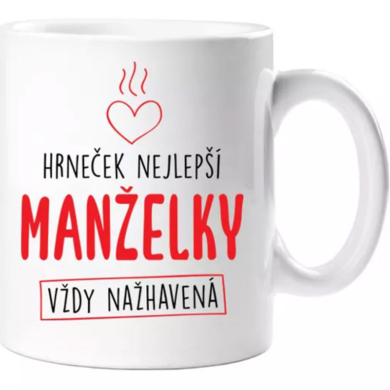 Hrneček nejlepší manželky - hrnek