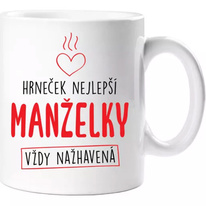 Hrneček nejlepší manželky - hrnek