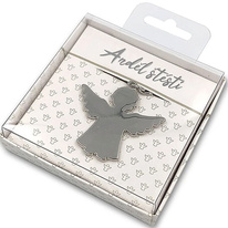 Dárková klíčenka Anděl štěstí