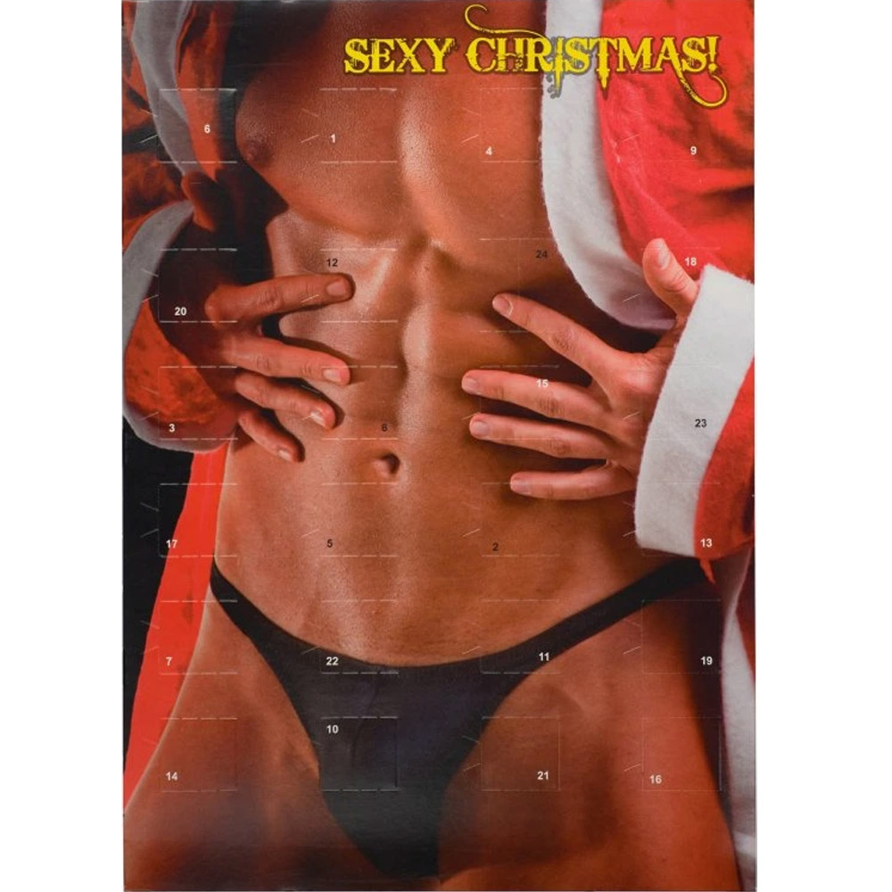 Erotický adventní kalendář A4 50g Muž