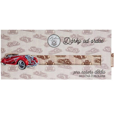 Dárková interaktivní čokoláda pro dědu od srdce 100 g