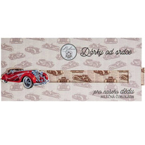 Dárková interaktivní čokoláda pro dědu od srdce 100 g