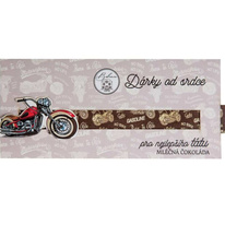 Dárková interaktivní čokoláda pro tátu od srdce 100 g