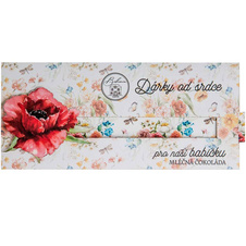 Dárková interaktivní čokoláda pro babičku od srdce 100 g