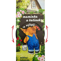 Dárková interaktivní čokoláda pro rodiče 100 g