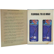 Kosmetická sada v knize pro florbalistu