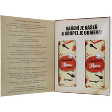 Kosmetická sada v knize - Vaření je vášeň