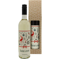 Bílé víno Chardonnay - Šťastné a veselé