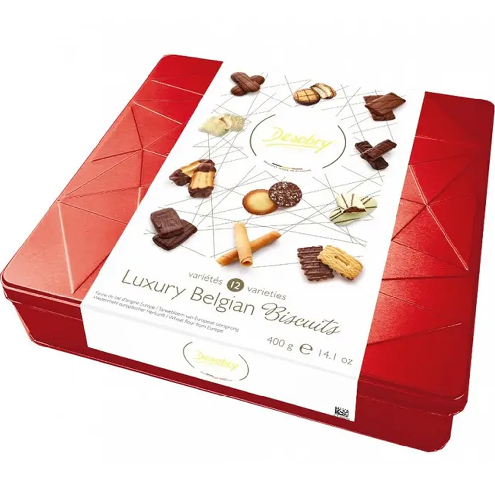 Dárkové balení Luxusní belgické sušenky 400 g