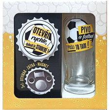 Dárkový balíček Pivo a fotbal