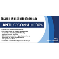 Dárková mléčná čokoláda 100 g – Anti Kocovinum