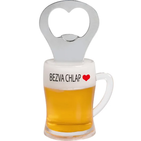 Otvírák s magnetem Bezva chlap