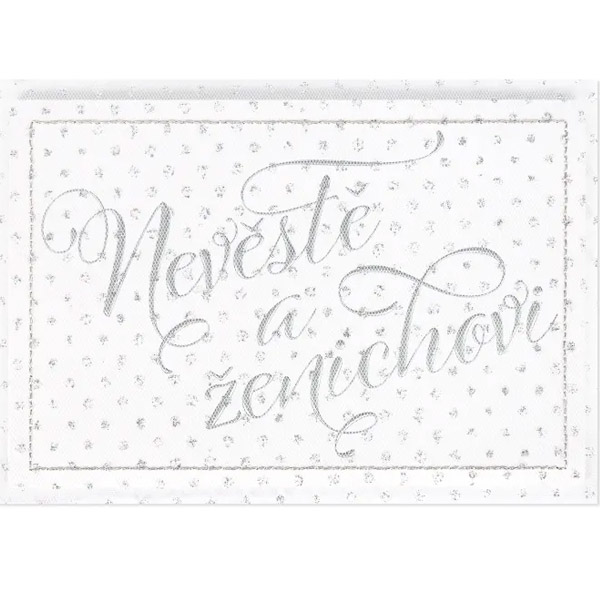 Luxusní přání Nevěstě a ženichovi