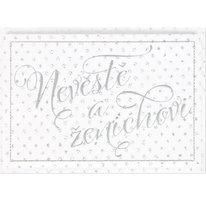 Luxusní přání Nevěstě a ženichovi