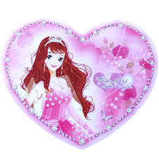 Šperkovnice srdce - s tančící baletkou