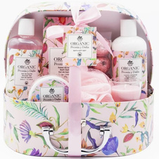 Kosmetický set kufřík Pivoňka a jiřina