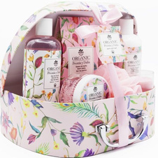 Kosmetický set kufřík Pivoňka a jiřina