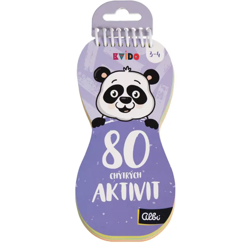 80 chytrých aktivit 3-4 roky - Kvído