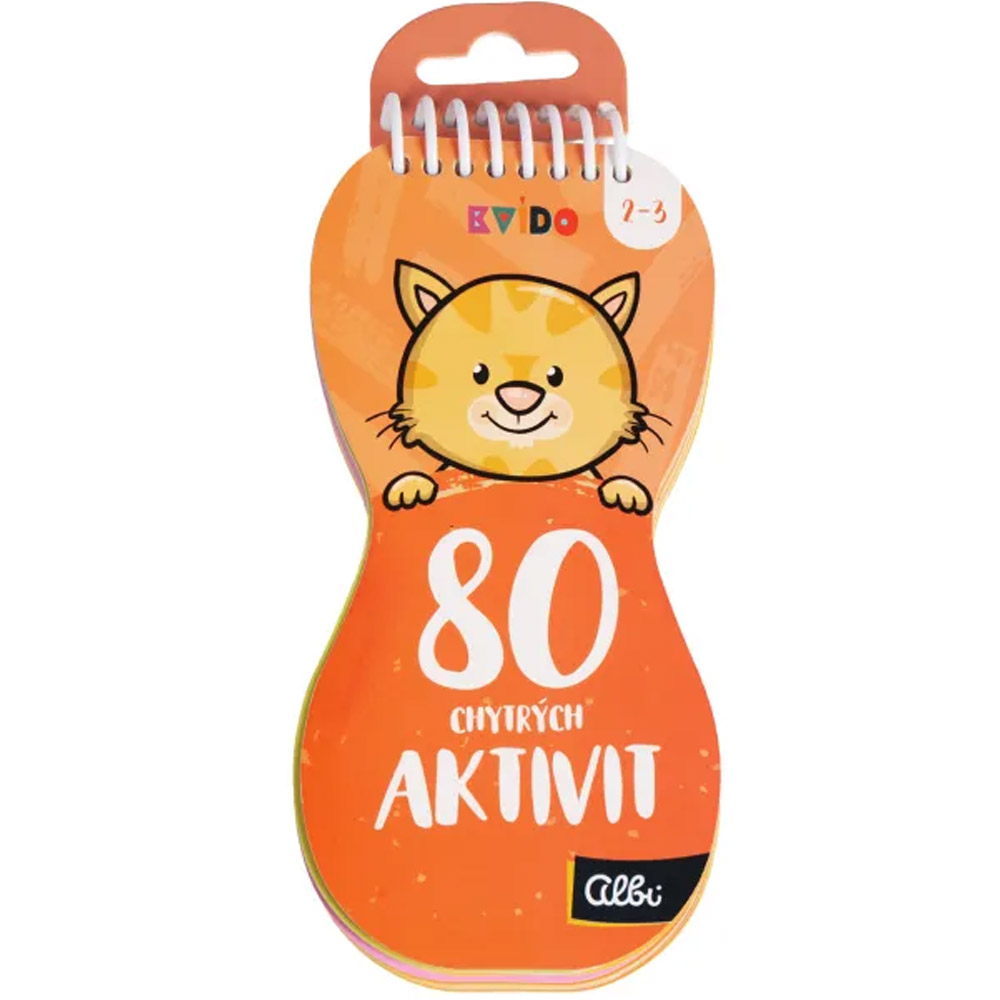 80 chytrých aktivit 2-3 roky - Kvído