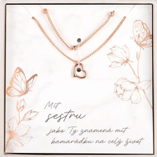 Dvojitý náhrdelník - Sestra
