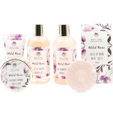 Kosmetický set kovový košík Růže