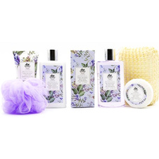 Kosmetický dřevěný box Levandule