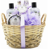 Kosmetický set proutěný košík Levandule