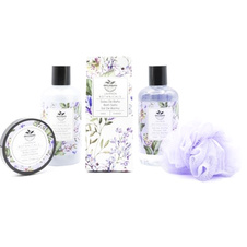 Kosmetický set proutěný košík Levandule