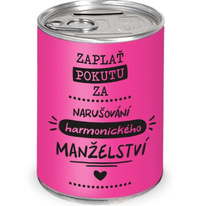 Humorná pokladnička Narušování harmonického manželství