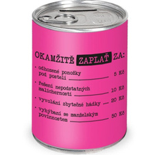 Humorná pokladnička Narušování harmonického manželství