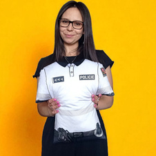 3D polštář Torzo - Policie