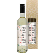 Dárkové víno Chardonnay - Babička