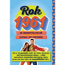Retro přání - Rok 1961