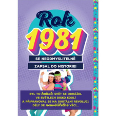 Retro přání - Rok 1981